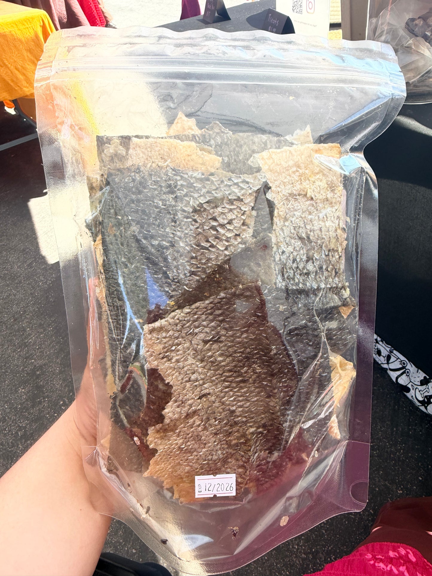 Air-Dried Salmon Skin Dog Treats | Single-Ingredient, High-Protein Chews