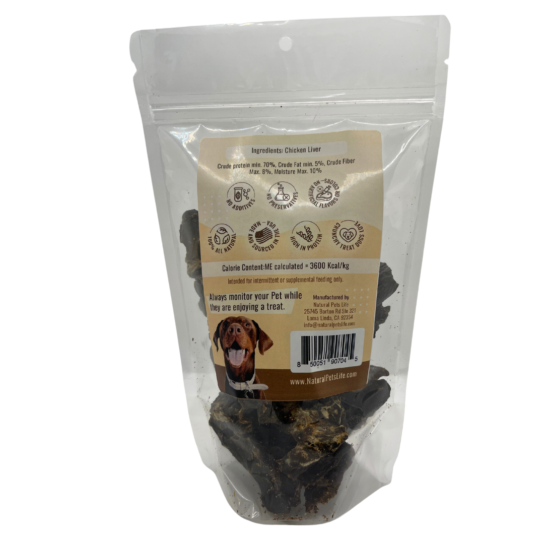 Chicken Liver Bits- Single Ingredient Treat-Made in USA