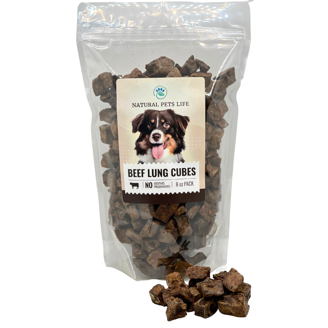 Beef Lung Bites-Single Ingredient Treat-Made in USA